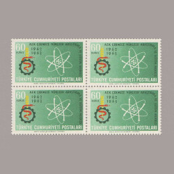 1963 NÜKLEER ARAŞTIRMA MERKEZİ'nin AÇILIŞININ 1.YILI DÖRTLÜ BLOK