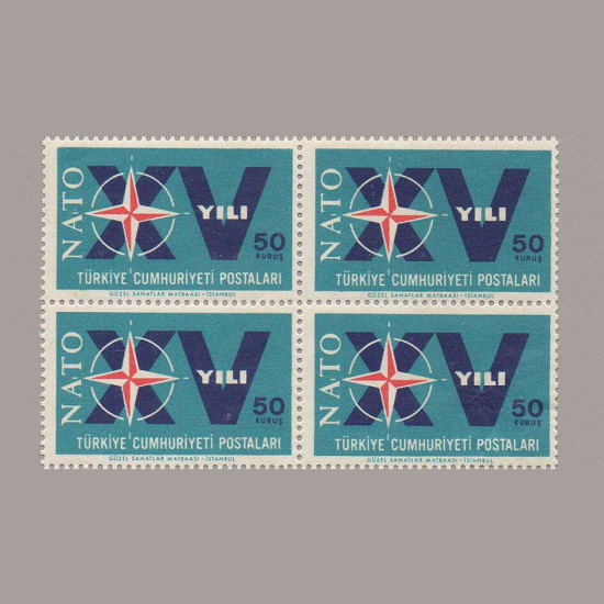 1964 NATO'nun 15.YILI DÖRTLÜ BLOK