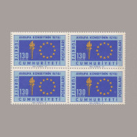 1964 AVRUPA KONSEYİ'nin 15.YILI DÖRTLÜ BLOK