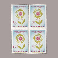1964 EUROPA CEPT DÖRTLÜ BLOK