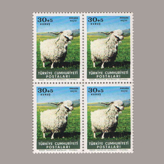 1964 HAYVANLARI KORUMA GÜNÜ DÖRTLÜ BLOK