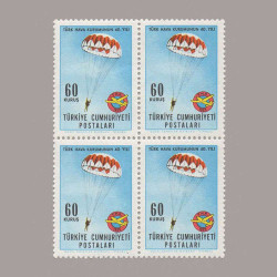 1965 TÜRK HAVA KURUMUNUN 40.YILI DÖRTLÜ BLOK