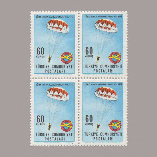 1965 TÜRK HAVA KURUMUNUN 40.YILI DÖRTLÜ BLOK