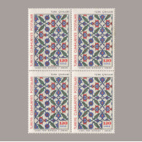 1966 TÜRK ÇİNİLERİ DÖRTLÜ BLOK