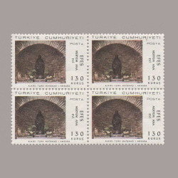 1967 PAPA PAULUS VI.nın EFES ZİYARETİ DÖRTLÜ BLOK