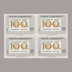 1968 GALATASARAY LİSESİ'nin 100.yılı DÖRTLÜ BLOK