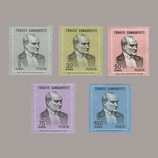 1970 ATATÜRK SÜREKLİ SERİ