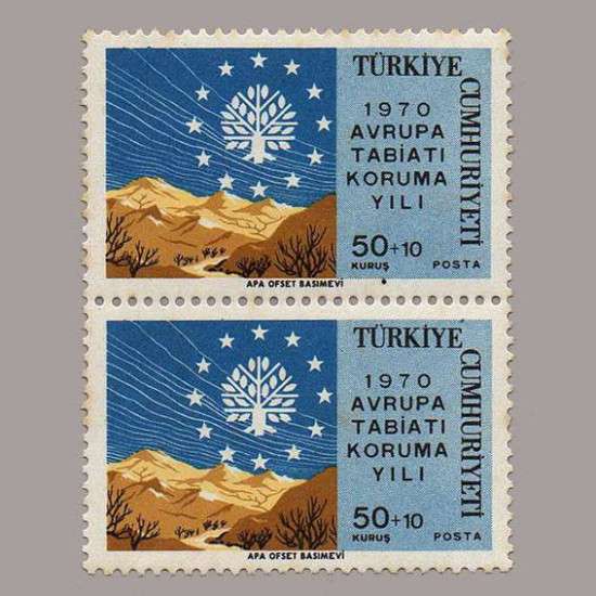 1970 AVRUPA TABİATI KORUMA YILI İKİLİ BLOK