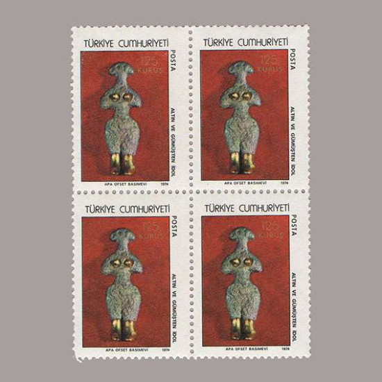 1974 TARİHİ ESERLER DÖRTLÜ BLOK