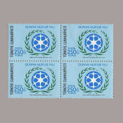 1974 DÜNYA NÜFUS YILI DÖRTLÜ BLOK