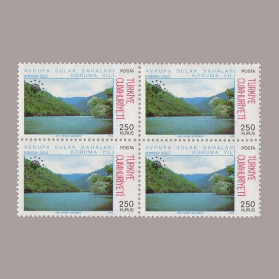 1976 AVRUPA SULAK SAHALARI KORUMA YILI DÖRTLÜ BLOK