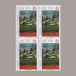 1977 EUROPA CEPT DÖRTLÜ BLOK