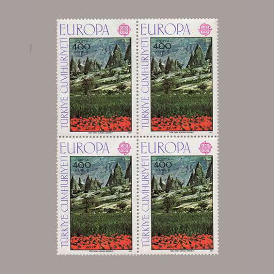 1977 EUROPA CEPT DÖRTLÜ BLOK