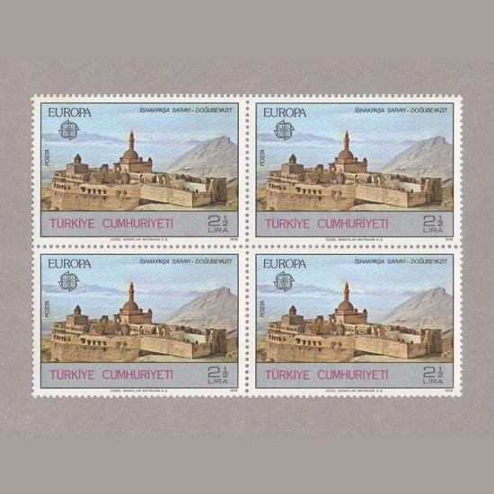 1978 EUROPA CEPT DÖRTLÜ BLOK