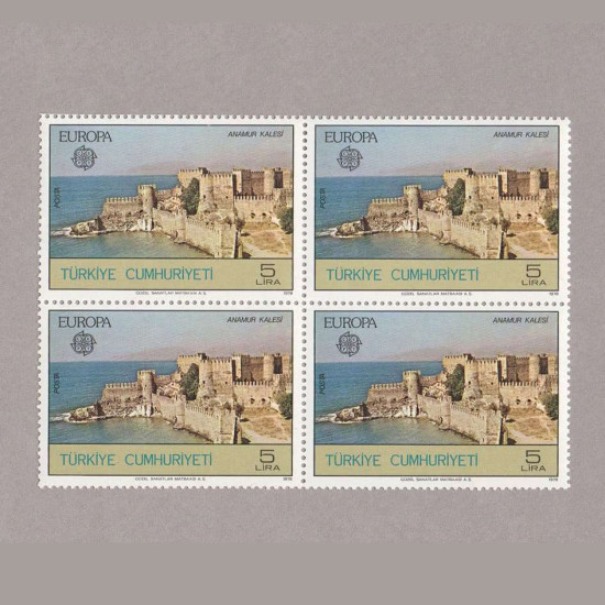 1978 EUROPA CEPT DÖRTLÜ BLOK