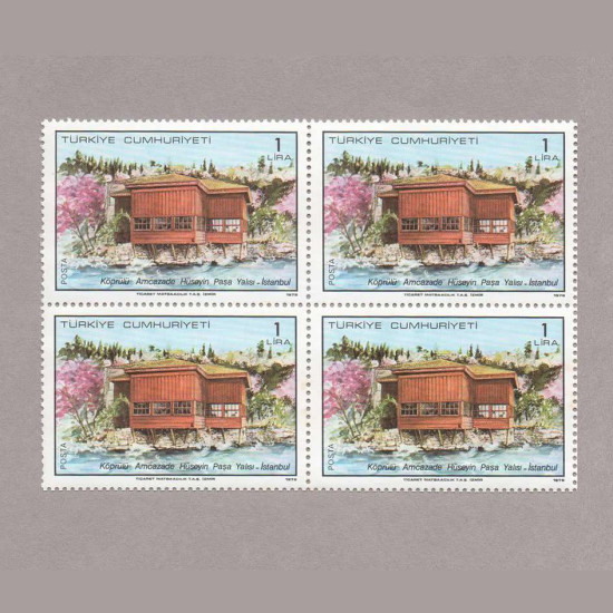 1978 GELENEKSEL TÜRK EVLERİ DÖRTLÜ BLOK