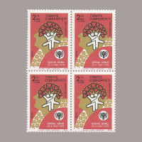 1979 DÜNYA ÇOCUK YILI DÖRTLÜ BLOK