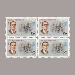 1980 EUROPA CEPT DÖRTLÜ BLOK