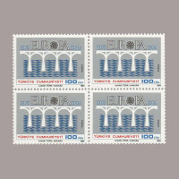 1984 EUROPA CEPT DÖRTLÜ BLOK