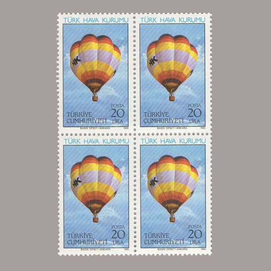 1985 TÜRK HAVA KURUMU DÖRTLÜ BLOK