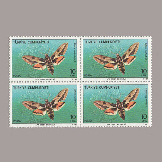 1987 KELEBEKLER DÖRTLÜ BLOK