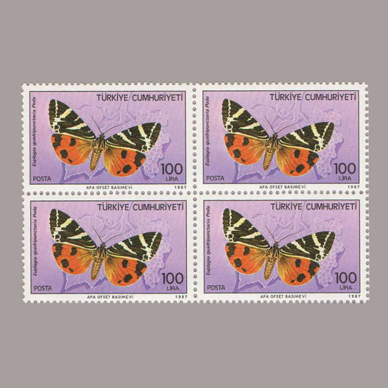 1987 KELEBEKLER DÖRTLÜ BLOK