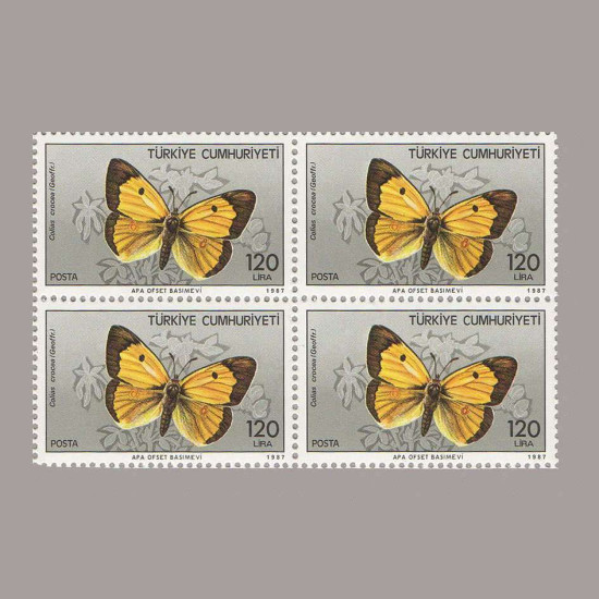 1987 KELEBEKLER DÖRTLÜ BLOK