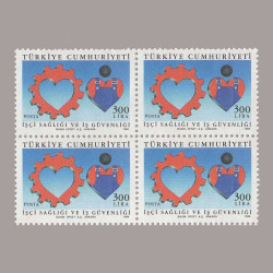 1988 SAĞLIK KONULU SÜREKLİ SERİ DÖRTLÜ BLOK
