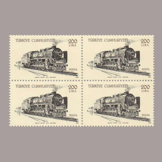 1988 LOKOMOTİFLER DÖRTLÜ BLOK