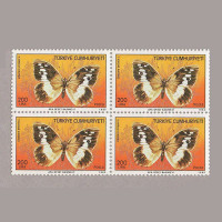 1988 KELEBEKLER DÖRTLÜ BLOK