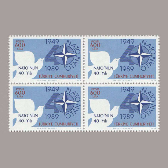 1989 NATO'nun 40.YILI DÖRTLÜ BLOK