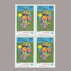 1989 EUROPA CEPT DÖRTLÜ BLOK