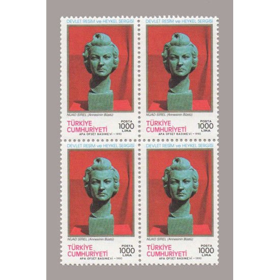 1990 DEVLET RESİM VE HEYKEL SERGİSİ DÖRTLÜ BLOK