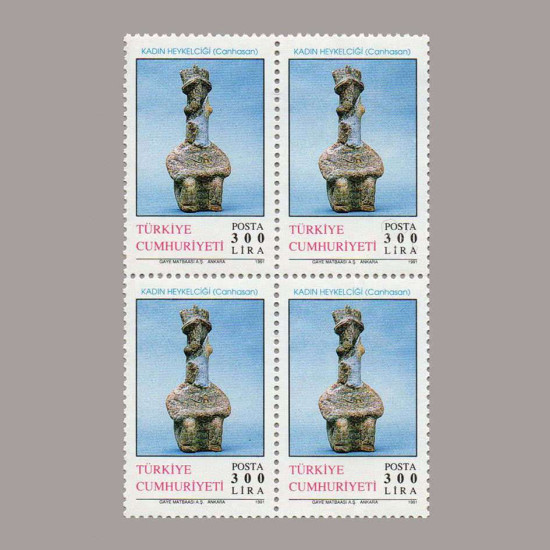 1991 TARİHİ ESERLER DÖRTLÜ BLOK