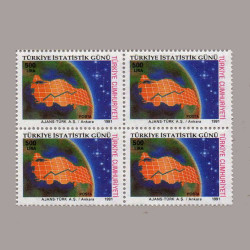 1991 TÜRKİYE İSTATİSTİK GÜNÜ DÖRTLÜ BLOK