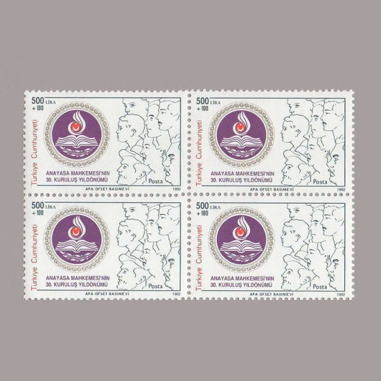 1992 ANAYASA MAHKEMESİNİN 30.KURULUŞ YILI DÖRTLÜ BLOK