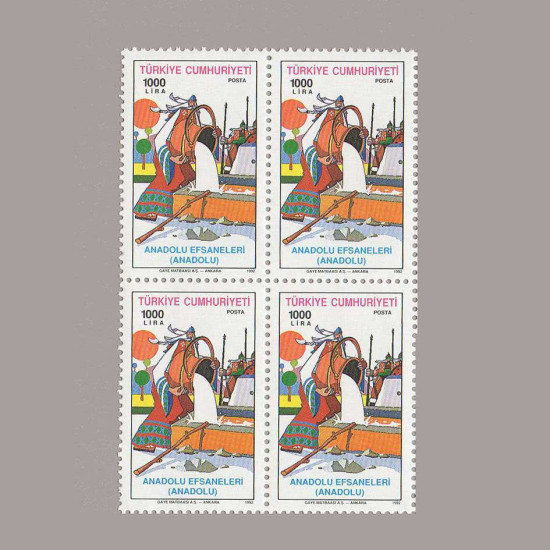 1992 ANADOLU EFSANELERİ DÖRTLÜ BLOK