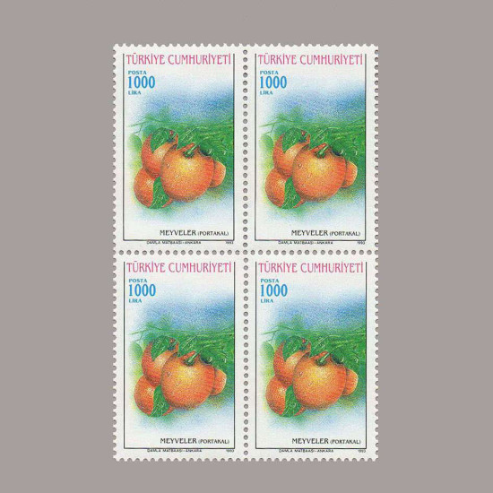 1993 MEYVELER DÖRTLÜ BLOK