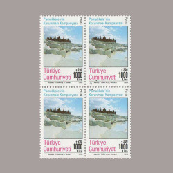 1993 PAMUKKALE'nin KORUNMASI KAMPANYASI DÖRTLÜ BLOK