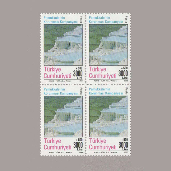 1993 PAMUKKALE'nin KORUNMASI KAMPANYASI DÖRTLÜ BLOK
