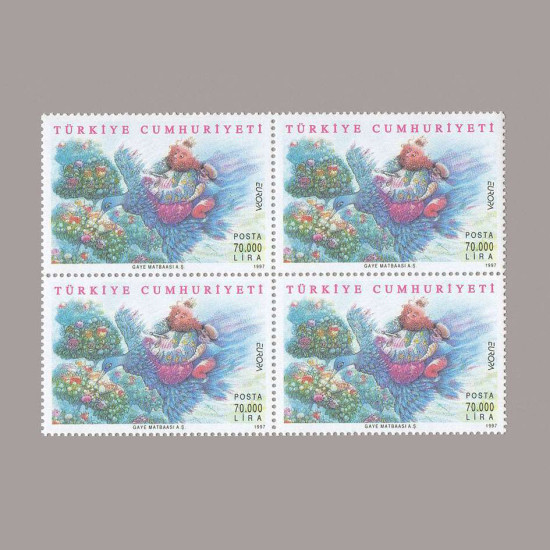 1997 EUROPA CEPT DÖRTLÜ BLOK