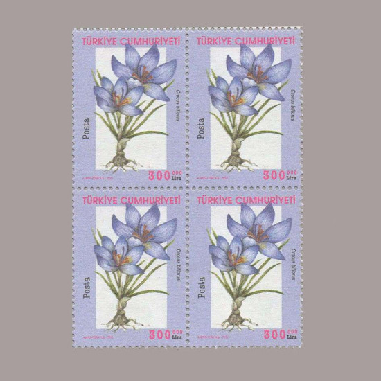 2000 ÇİÇEKLER DÖRTLÜ BLOK