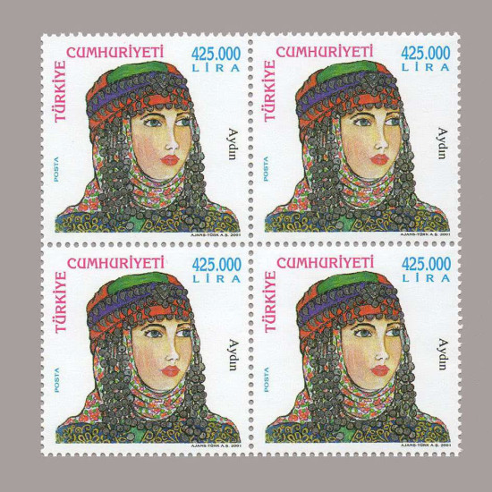 2001 TÜRK KADIN BAŞLIKLARI DÖRTLÜ BLOK