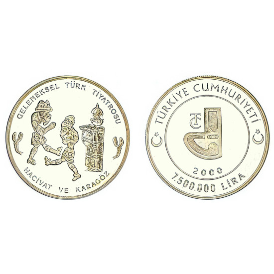 2000 HACIVAT - KARAGÖZ (LOGO KÜÇÜK) GÜMÜŞ