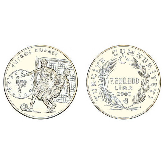 2000 EURO 2000 FUTBOL TURNUVASI GÜMÜŞ
