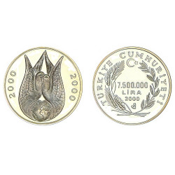 2000 LALE HATIRA PARASI GÜMÜŞ