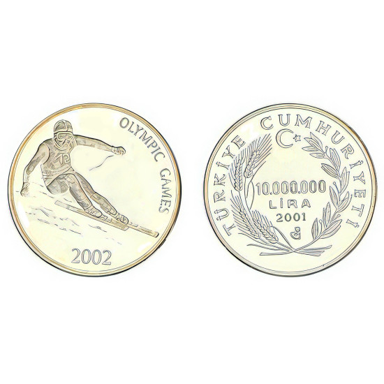 2001 OLİMPİYAT OYUNLARI "KAYAK" GÜMÜŞ