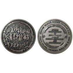 2002 23 NİSAN HATIRA PARASI (GÜMÜŞ KAPLAMA) BRONZ