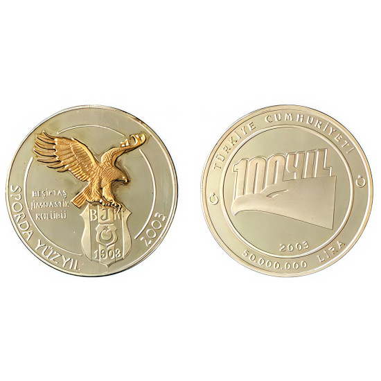 2003 BEŞİKTAŞ'ın 100.YILI ALTIN-GÜMÜŞ