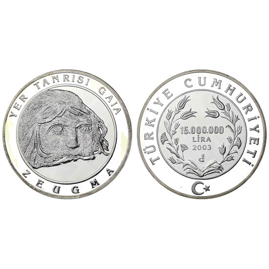 2003 ANTİK KENTLER ZEUGMA GÜMÜŞ